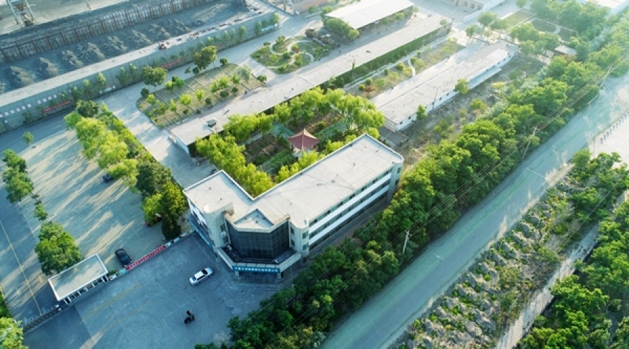 辦公樓航拍圖